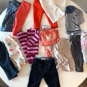 Baby girls size 6-12 month collection